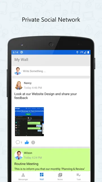 Output Messenger screenshot 5