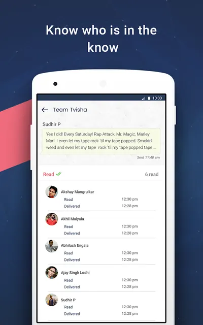 Troop Messenger - Team Chat screenshot 3