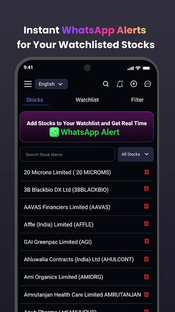 Whalesbook screenshot 2