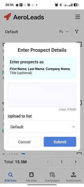 AeroLeads screenshot 4