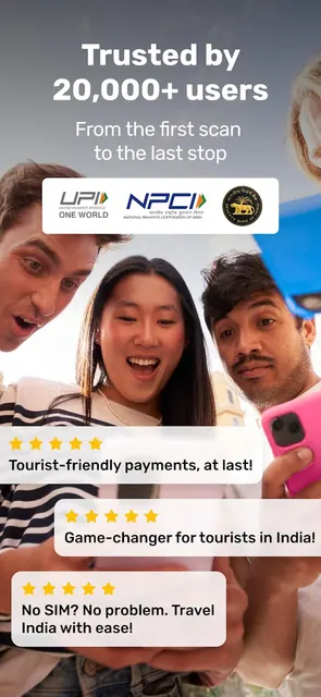 Mony: UPI for Tourists & NRIs screenshot 5