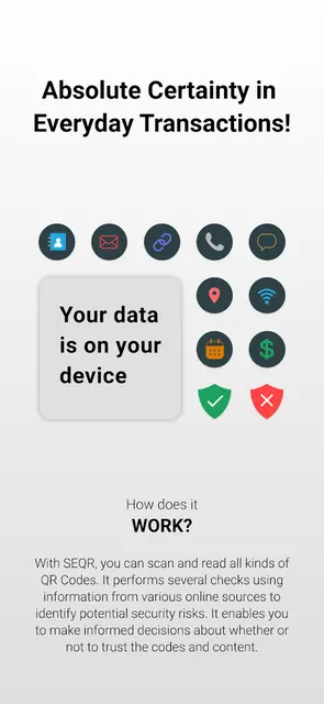 Dhiway SEQR Scanner screenshot 3