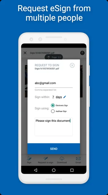 Digio - eSign | Doc Scanner screenshot 4