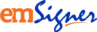 emSigner logo