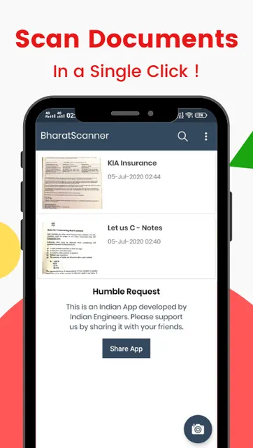 Bharat Scanner pdf scanner screenshot 2