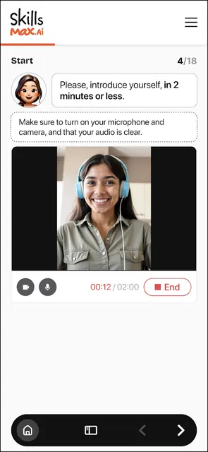 SkillsMax.Ai: Interview Prep screenshot 3