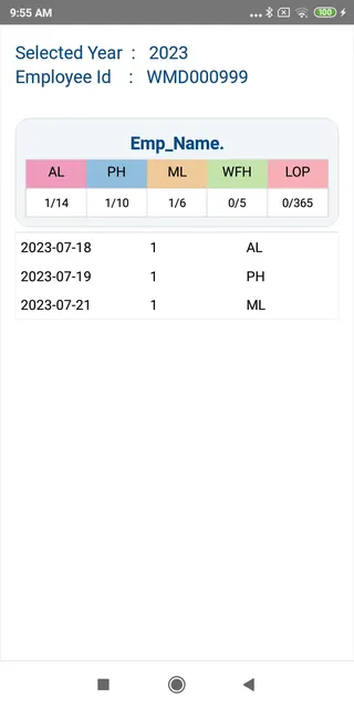 HR WMD Services screenshot 3