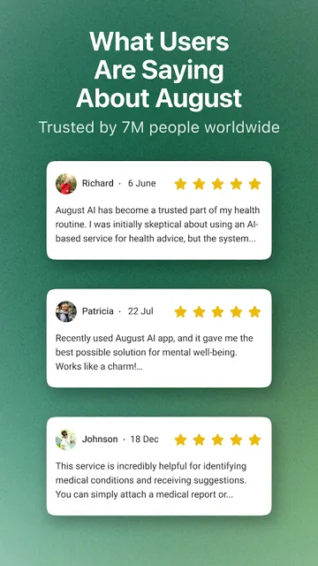 August, Your 24/7 Health AI screenshot 5