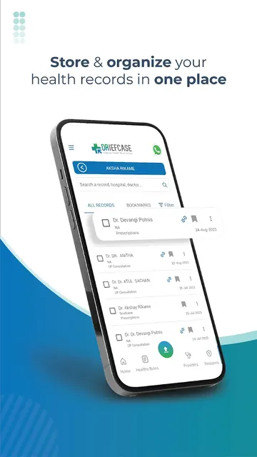 Driefcase ABHA, Health Records screenshot 1