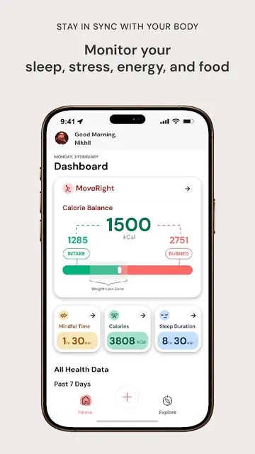 RightLife: Health Tracker screenshot 2