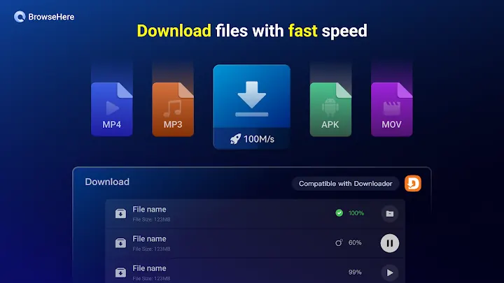 Browser TV Web - BrowseHere screenshot 3