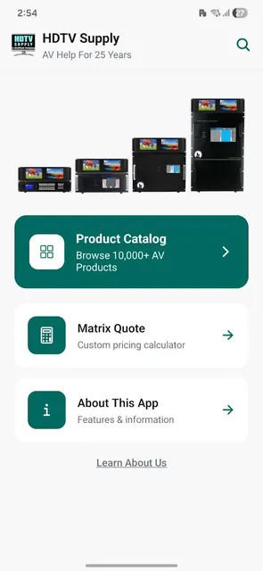 HDTV Supply Catalog screenshot 1