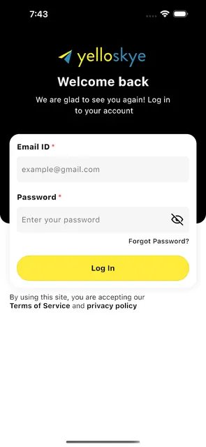 YelloSKYE screenshot 1