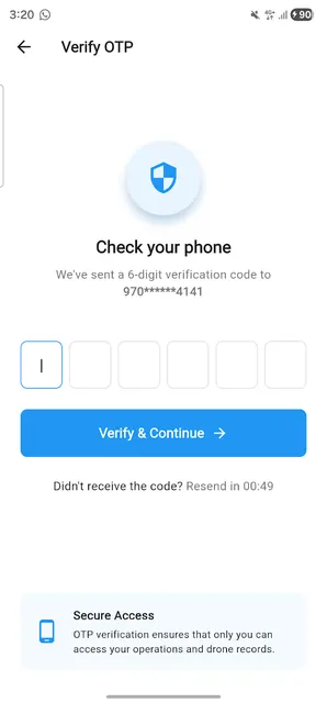 Pavaman Pilot App screenshot 2