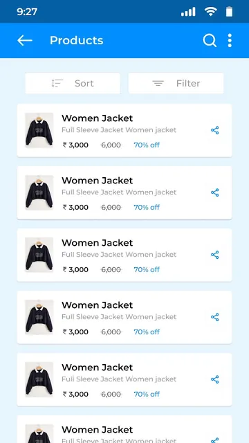MCA: Ecommerce Website Builder screenshot 2