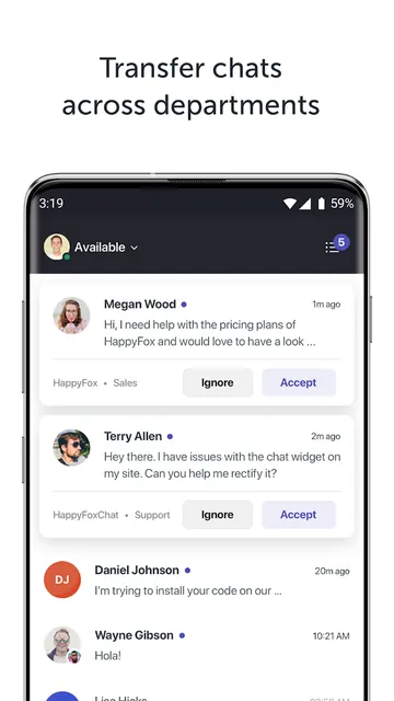 HappyFox Chat 2.0 screenshot 6