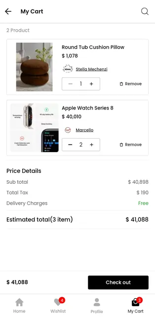 Spurtcommerce Marketplace App screenshot 3