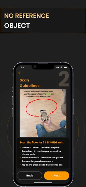 MS ShoeSizer Foot Measurement screenshot 4