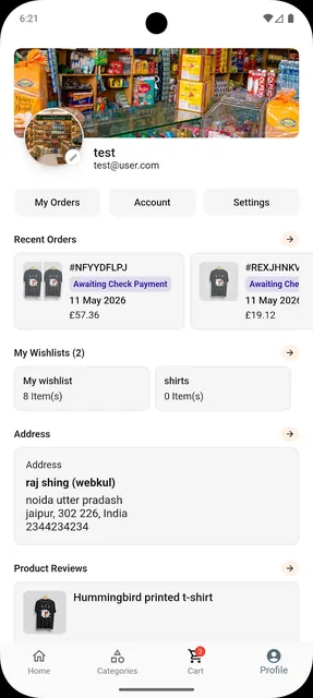 PrestaShop Mobile App screenshot 4
