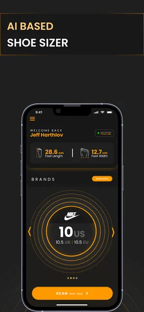 MS ShoeSizer Foot Measurement screenshot 2