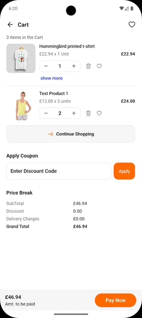 PrestaShop Mobile App screenshot 6