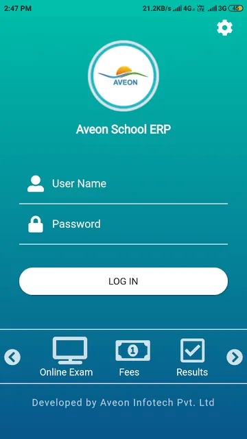 Aveon Student ERP screenshot 1