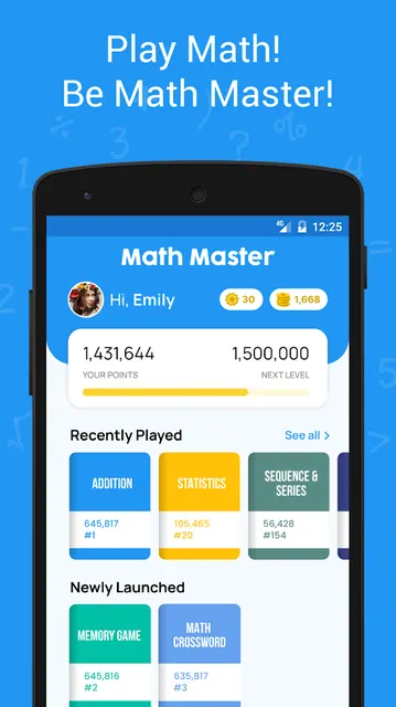 Math Master: Play & Learn Math screenshot 1