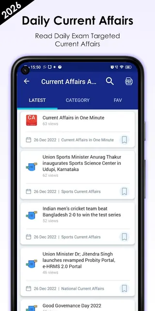 GK & Current Affairs 2026 screenshot 5