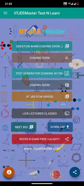 IIT JEE Video Lectures PYQ screenshot 1