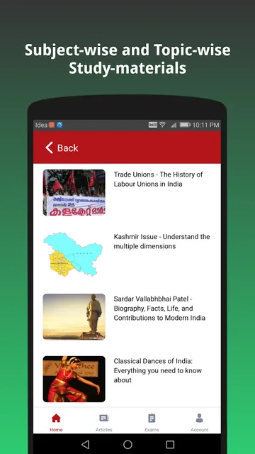 ClearIAS Learning App for UPSC screenshot 3