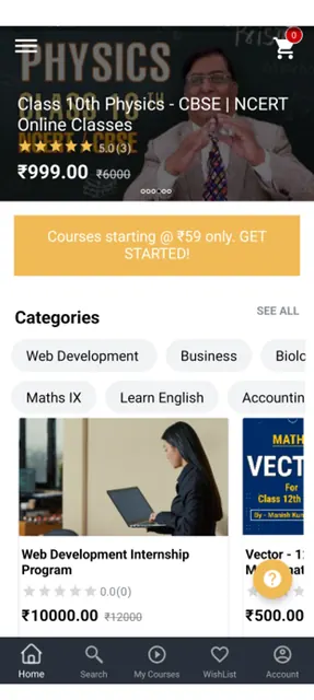 My Online Shiksha App screenshot 3