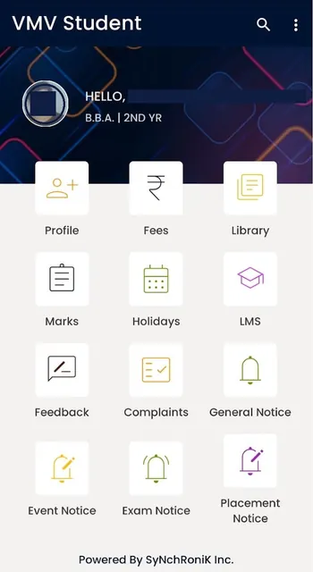 VMV Student screenshot 2