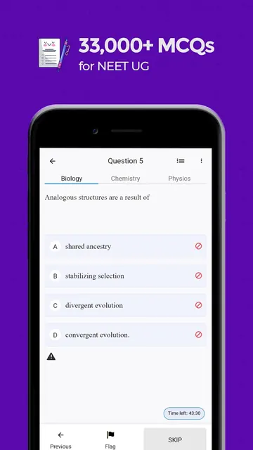 NEET Exam Prep App by Darwin screenshot 1