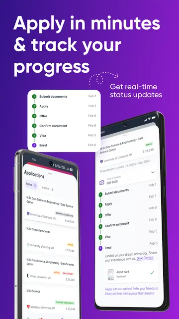 Edvoy: Study Abroad App screenshot 3