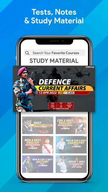 Defence Exams Preparation App screenshot 5