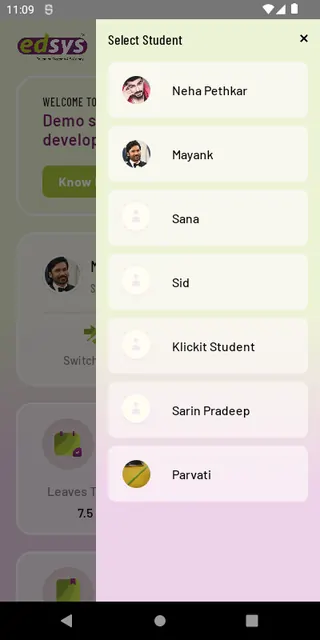 Edsys Parent App screenshot 6