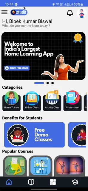 Studit - Tutors at Doorstep screenshot 1