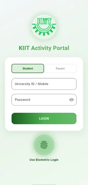 KIIT-TMS screenshot 1