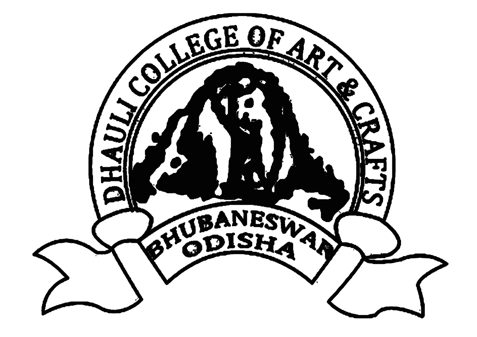 Dhauli College of Art and Crafts logo