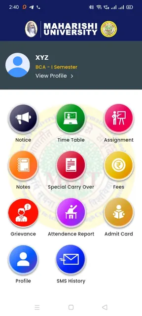 Maharishi University screenshot 5