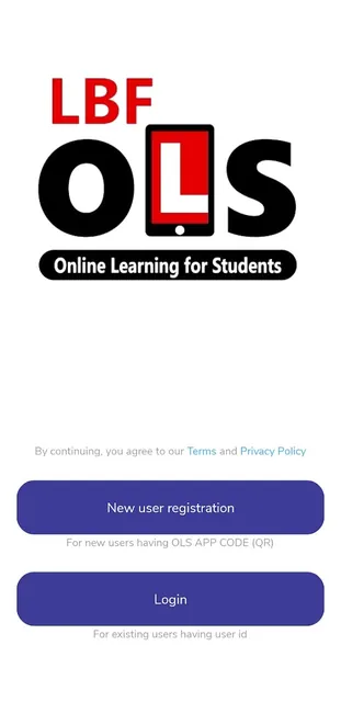 LBF OLS App screenshot 1