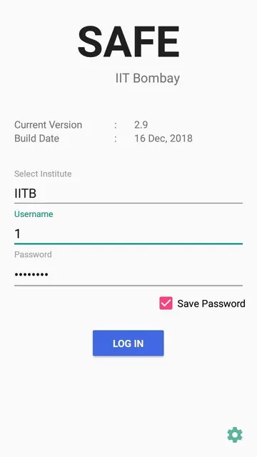 SAFE screenshot 1