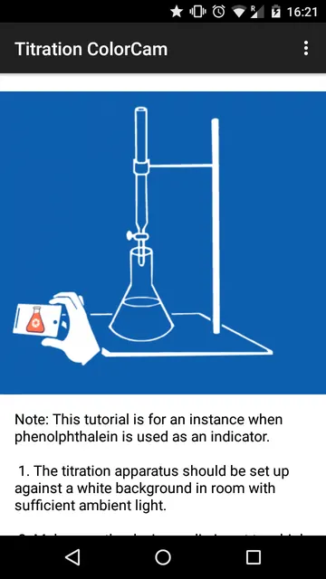 Titration ColorCam screenshot 2