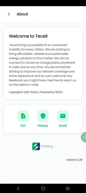 Tecell - EV Charging screenshot 6