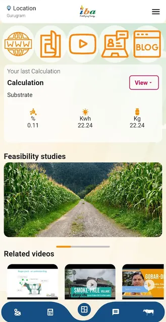 Biogas App screenshot 1