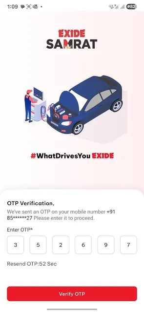 Exide HUB screenshot 2