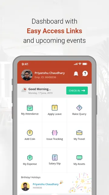Inventive - HRM System screenshot 2