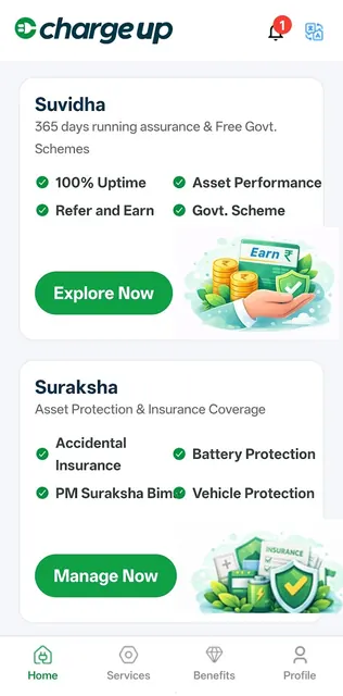 Chargeup-Hero App screenshot 2