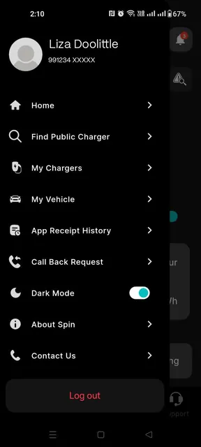 SPIN EV Charging App screenshot 4