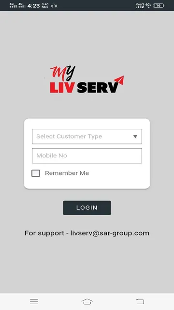 MY LIVSERV screenshot 2
